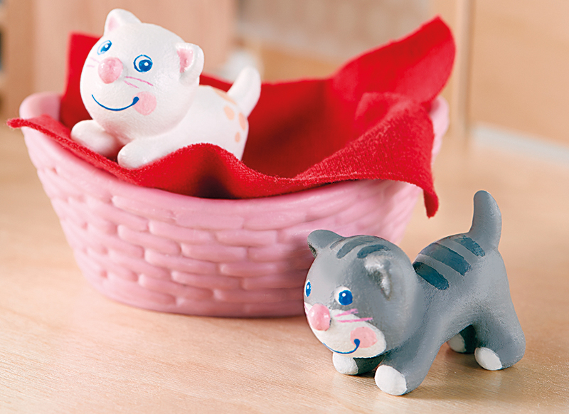 Poppenhoek - Haba - little friends - huisdieren - 12-delig