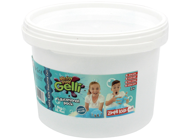 Pre-schrijven - gelli-baff - per 1,5 kg - blauw, rood