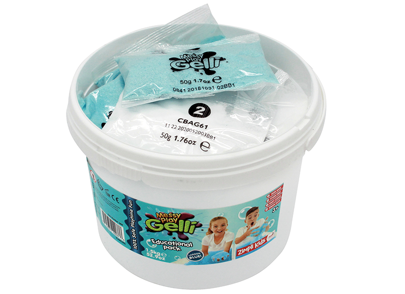 Pre-schrijven - gelli-baff - per 1,5 kg - blauw, rood