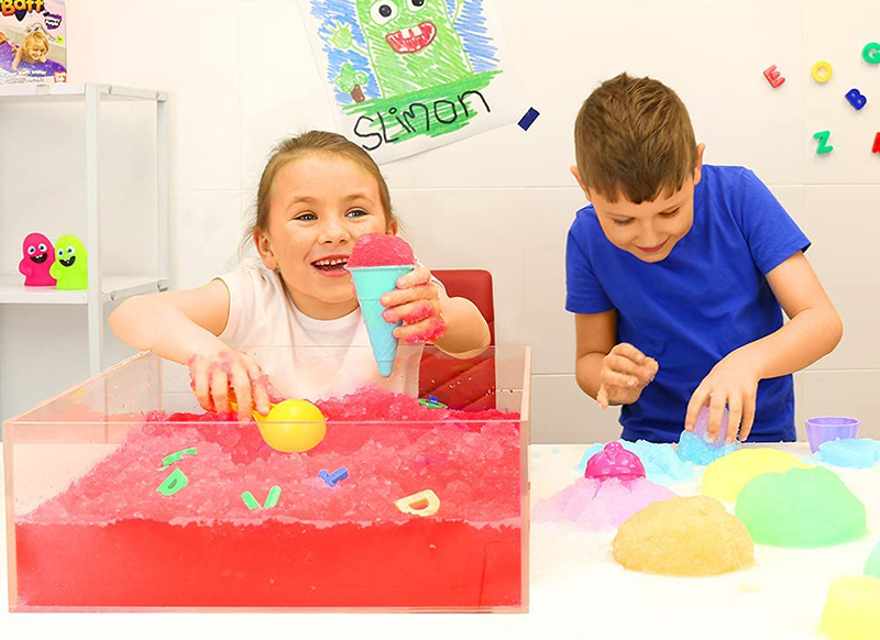 Pre-schrijven - Zimplikids - gelli-baff - per 1,2 kg - rood - blauw, rood