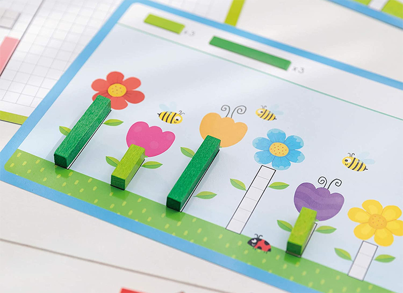 Meetspel - Goula - activiteiten met rekenstaafjes - per spel