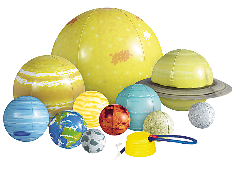 Planeten - Learning Resources Giant Inflatable Solar System Set - zonnestelsel - aardrijkskunde - opblaasbaar - per set