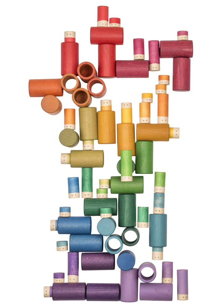 Open-ended - Grapat Lola - poppetjes - set van 72 assorti