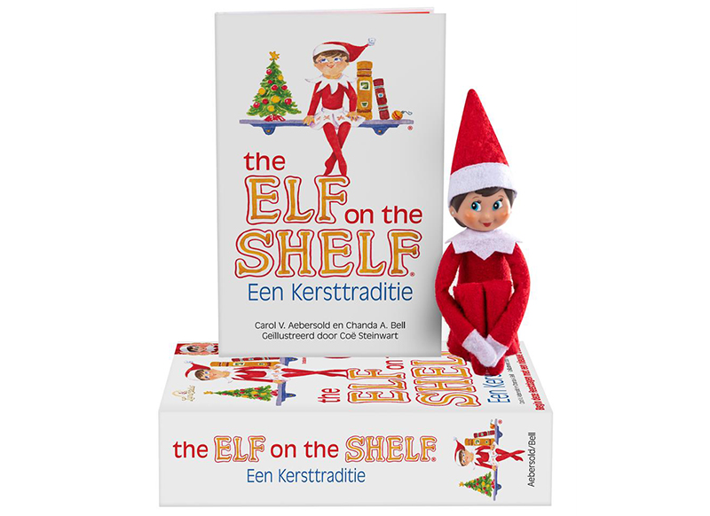 Boek - kinderboek - Elf On The Shelf - met pop - meisje - per stuk