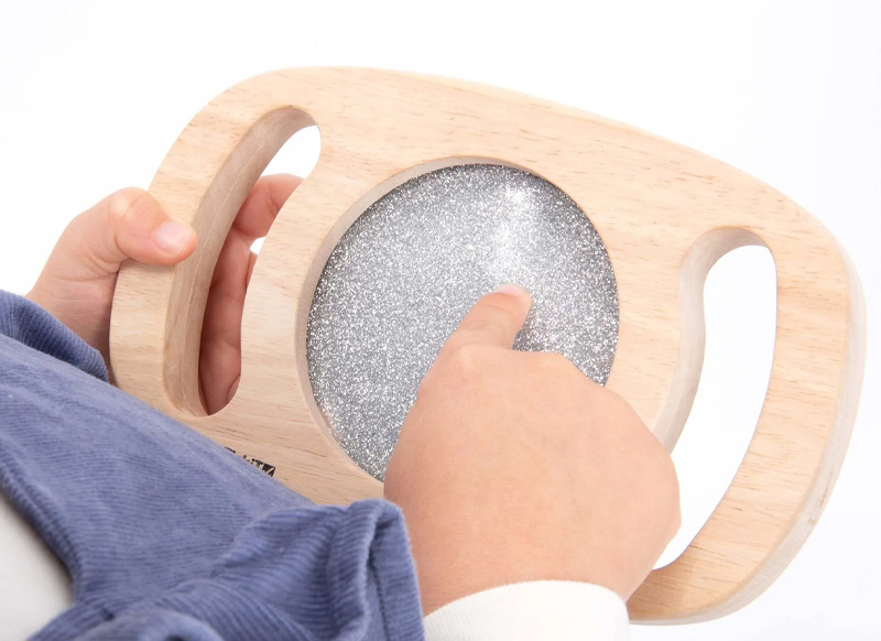 Sensorisch paneel - tickit Easy Hold Glitter Panel Set - set van 3