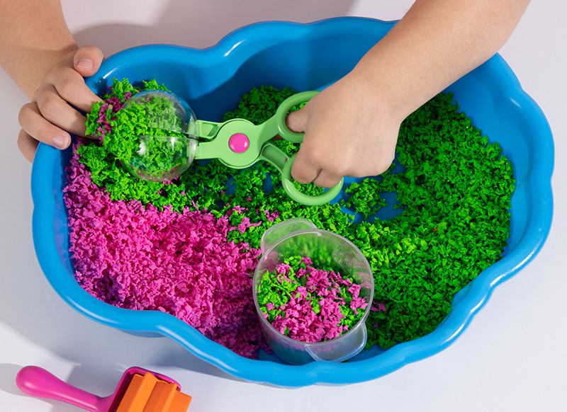 Snoezelhoek - Educational Insights Playfoam Pluffle Sensory Station - per set