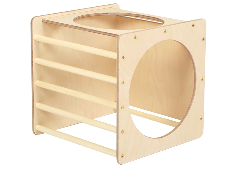 Klimrek - Hout - Activity Cube - KateHaa - Skylight - per stuk