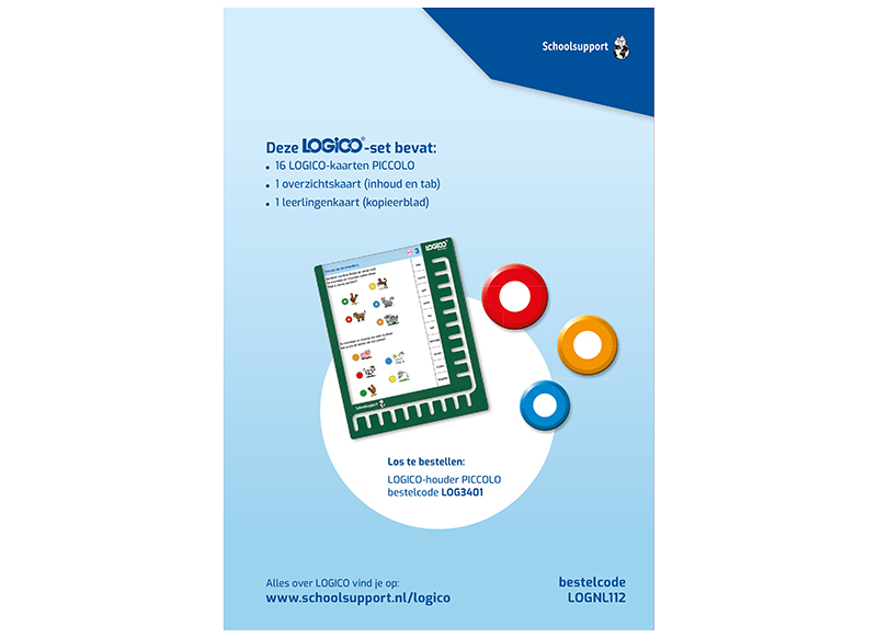 Taalspel - Logico - Piccolo - opdrachtkaarten voor EV2204 - per stuk