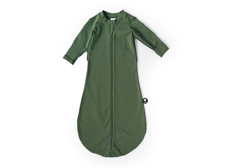 Textiel - beddengoed - bundi - slaapzak - 0-4 m - per stuk - botanisch groen - leverbaar in 6 kleuren
