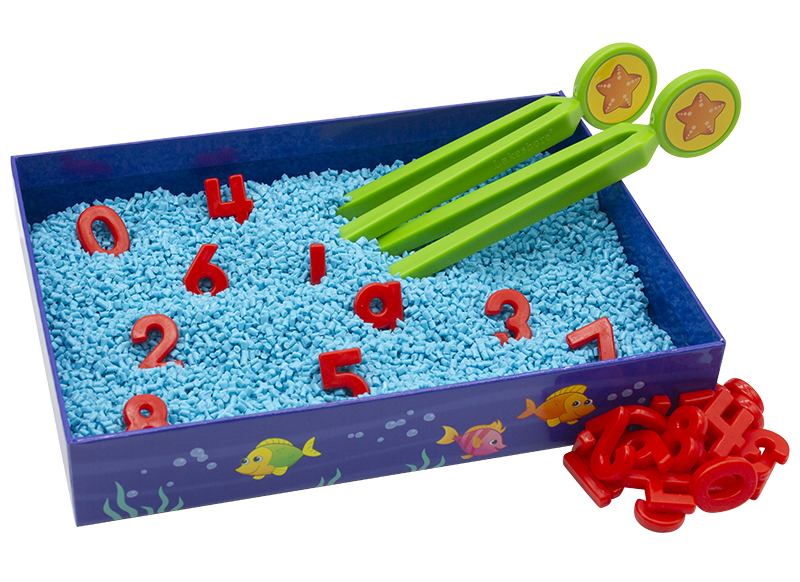 Grijpspel - Lakeshore Learning - Find the Number Activity Center - grijpcijfers - getallen - per spel