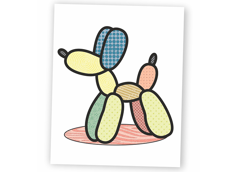 Krasplaten - Roylco Pop Art - 20 x 21,5 cm - set van 12