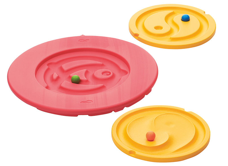Evenwichtsbord - Weplay Tai-Chi Balance Board - set van 3 assorti
