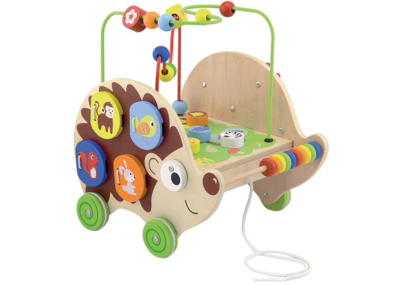 Eerste speelgoed - 4-in-1 trekegel
