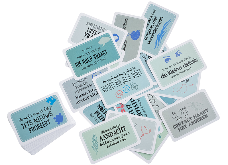 Spel - kaartspel - complimentenspel - autisme - sociaal-emotioneel - per spel