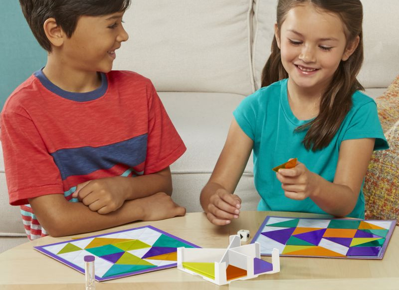 Spel - denkspel - Educational Insights Shapes Up - tangram - kleur en vorm - per spel