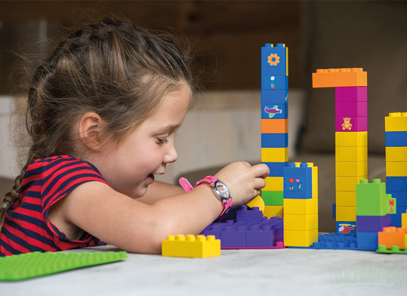 Blokken - Biobuddi - bassisset - set van 100 assorti