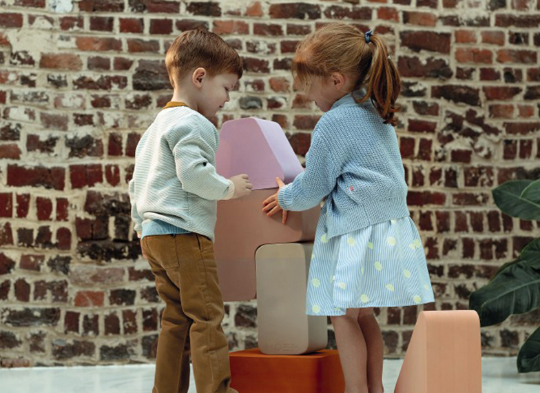 Klimmen en klauteren - MOES - play blocks - earth collection - set van 5