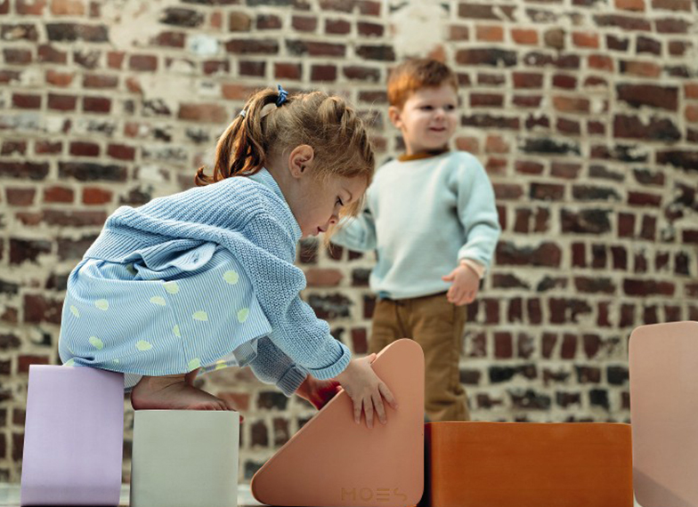 Klimmen en klauteren - MOES - play blocks - earth collection - set van 5