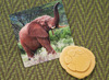 Kleistempels - boetseren - Yellow Door - Let's Investigate - Safari Footprints - safaridieren - per set