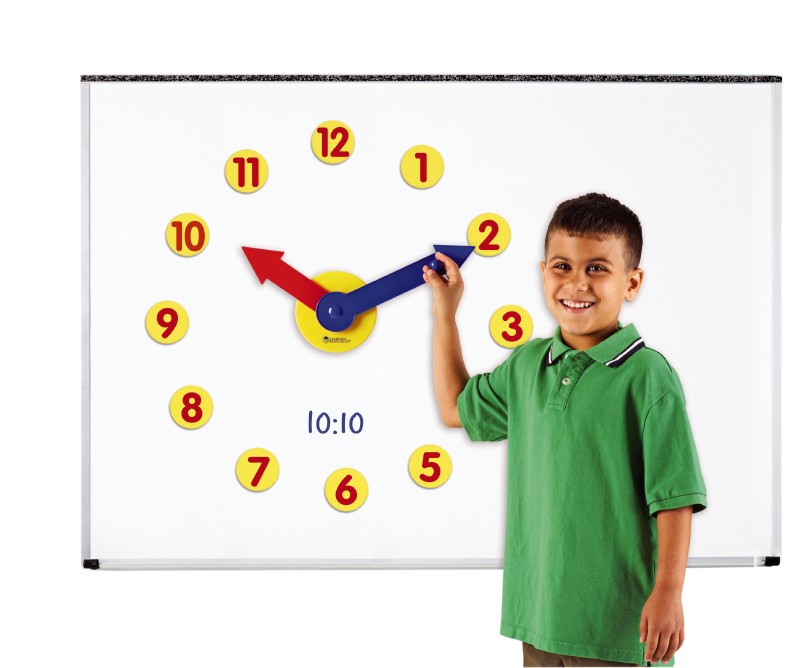 Klok - Learning Resources Magnetic Time Activity Set - bordklok - magnetisch - per set