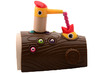 Eerste speelgoed - hamerbank - vogel voederspel