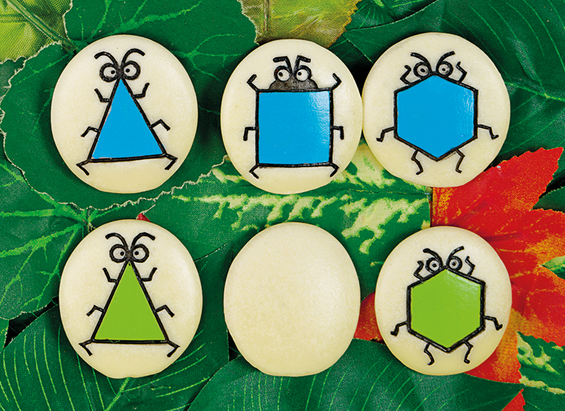Spel - sorteerspel - Yellow Door Sorting Stones - sorteerstenen - per spel