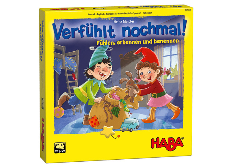 Sensorische speelhoek - tactiel spel - Haba - op de tast, opgepast! - per spel