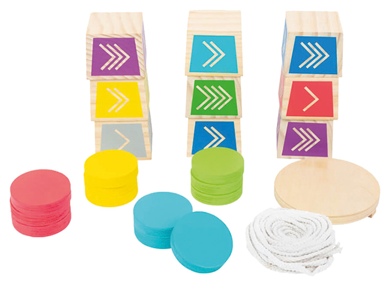 Buitenspeel - Hout - Vertical Kubb - per spel