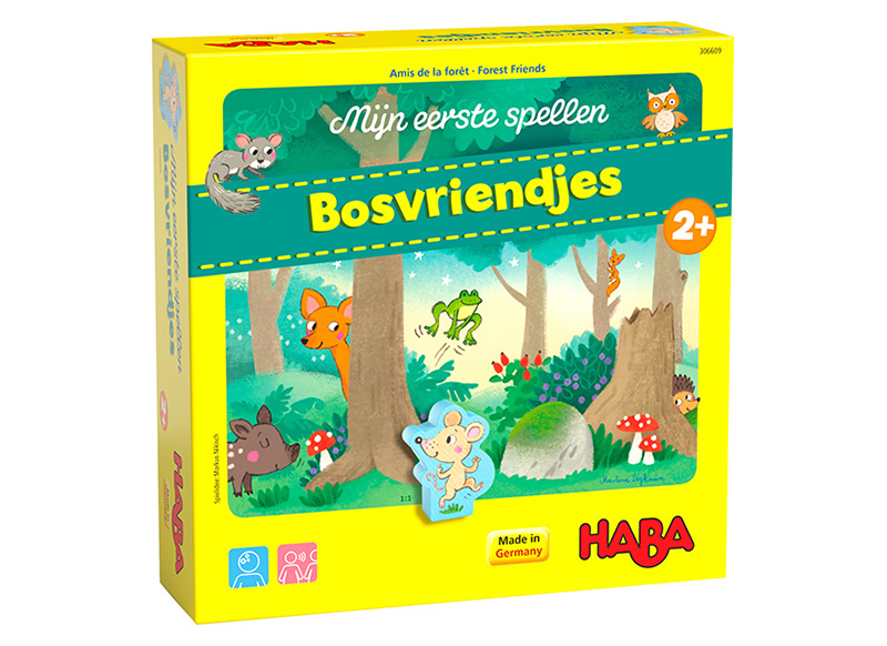 Spellen - mijn eerste spellen - Haba - bosvriendjes - per spel