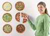 Spel - rekenspel - Learning Resources Magnetic Pizza Fractions - pizza - magnetisch - per spel
