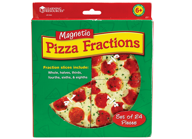 Spel - rekenspel - Learning Resources Magnetic Pizza Fractions - pizza - magnetisch - per spel