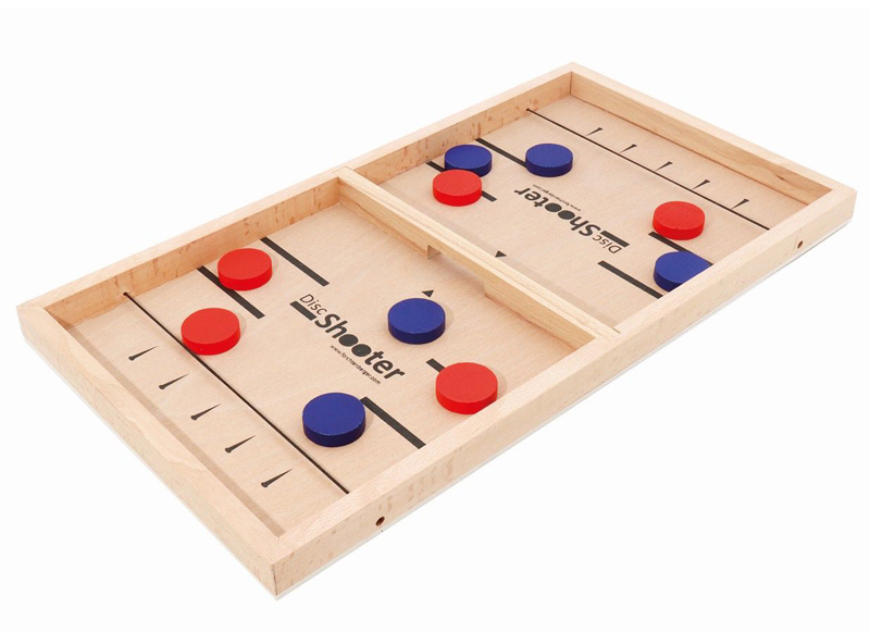 Bewegingsmateriaal - Hout - Disc Shooter - per spel