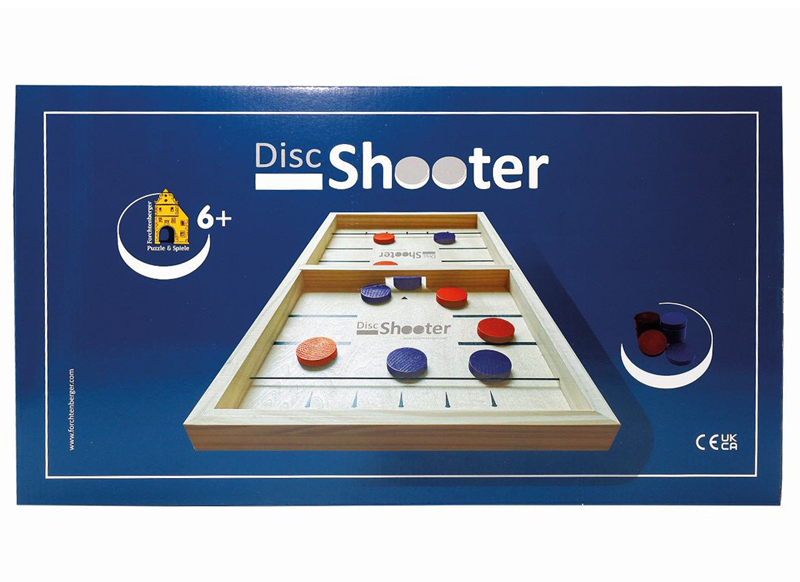 Bewegingsmateriaal - Hout - Disc Shooter - per spel