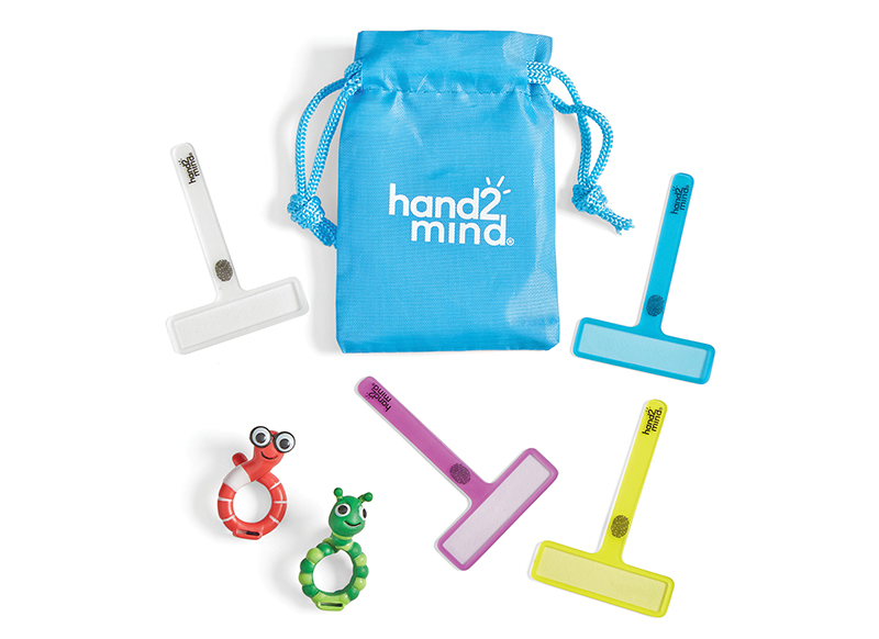 Taal - leeshulp - hand2mind FingerFocus Highlighter Follow-Along Friends - fingerfocus leesvriendjes - set van 4