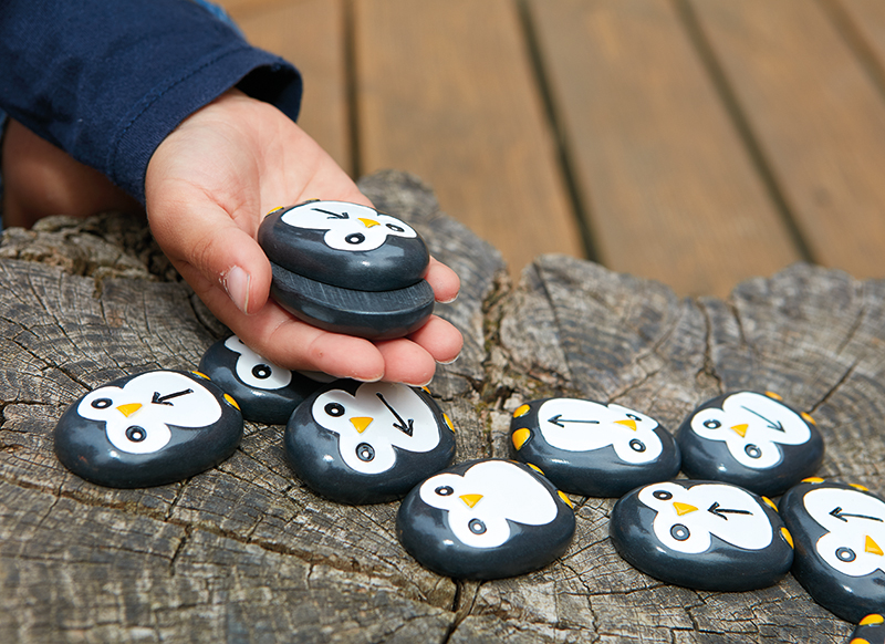 Spel - programmeerspel - Yellow Door Pre-coding Penguin Stones - pinguïn - per spel