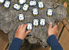 Pre-programmeren - Yellow Door - Pre-coding Penguin - opdrachtkaarten voor XG9051 - pinguïn - set van 16 assorti