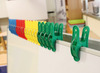 Wasknijpers - gekleurd - EDX Education - jumbo - 10,5 cm - assortiment van 20