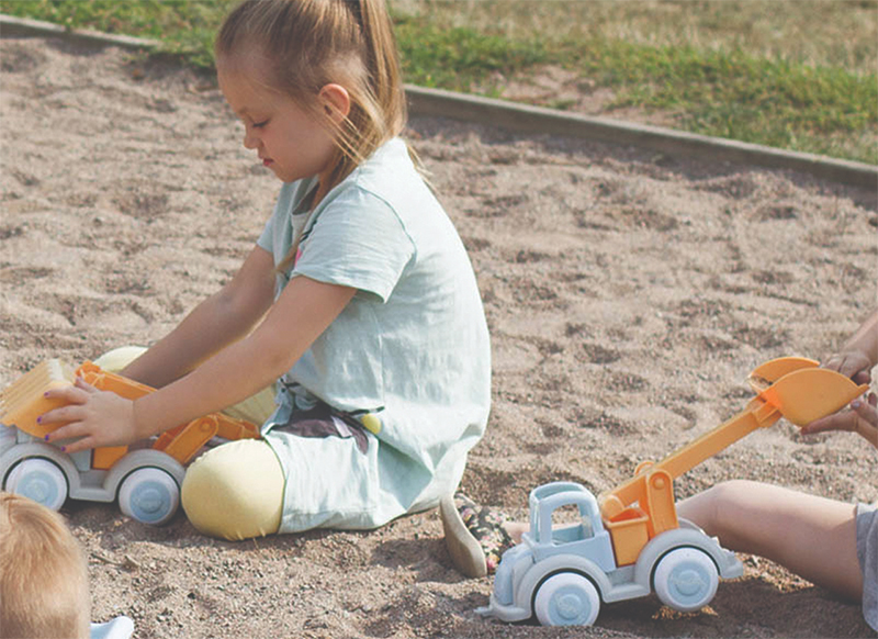 Auto - Viking Toys - jumbo graaftruck - per stuk