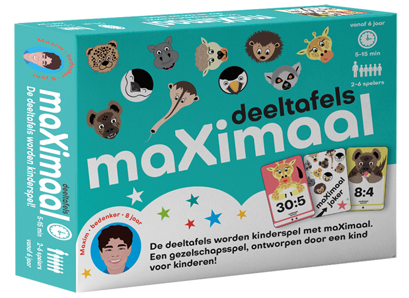 Rekenspel - Maximaal - deeltafels - per spel