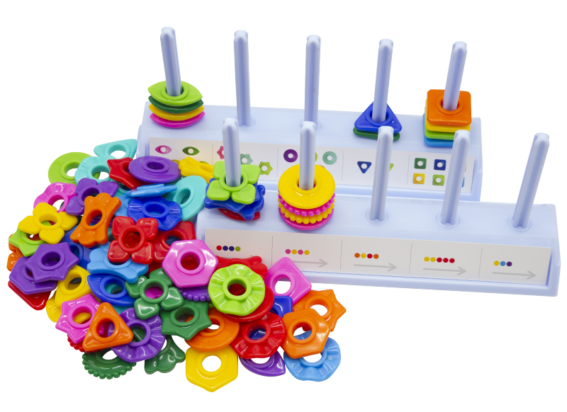 Kleur en vorm - Nathan Atelier Abacus 1 - per spel