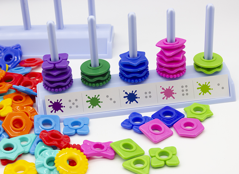 Kleur en vorm - Nathan Atelier Abacus 1 - per spel