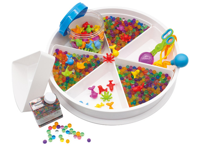 Smartiest pretpakket water - met gratis waterparels - Inspire My Play PlayTRAY - Open-Ended Play