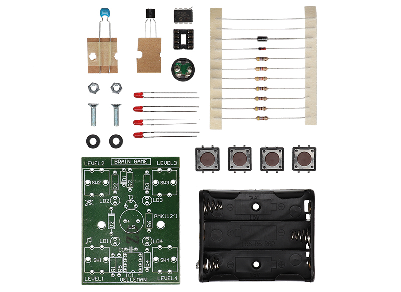 Solderen - elektronisch spel - Whadda - per stuk