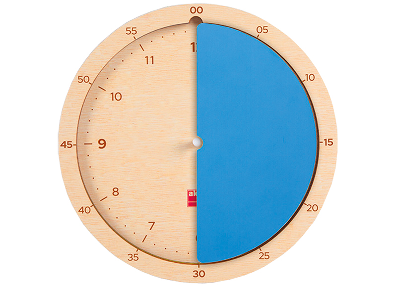 Klok - Akros Let’s Build The Time - bouw de tijd - kloklezen - per stuk