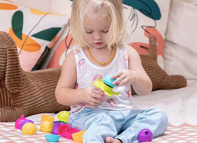 Eerste speelgoed - Lalaboom - klasset - set van 48