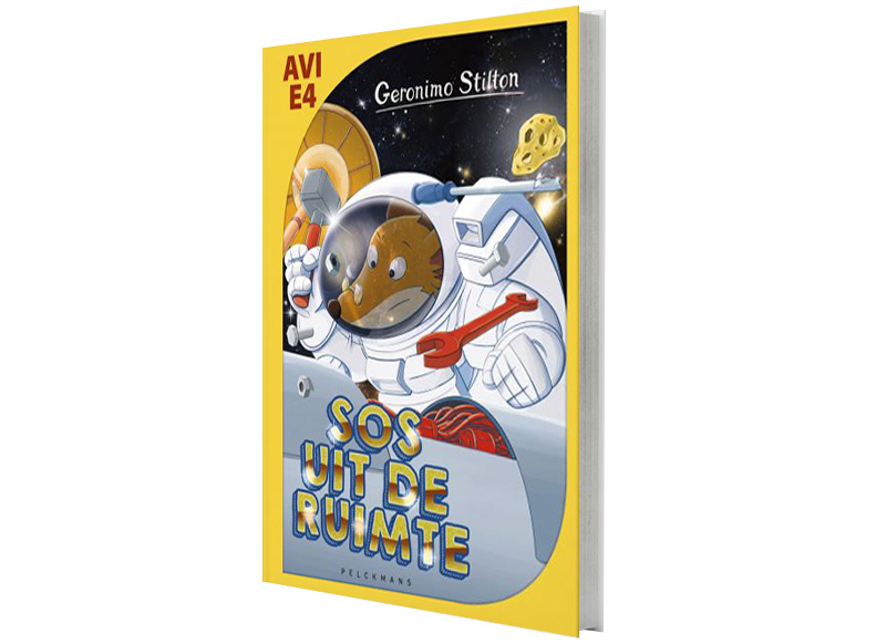Boek - Geronimo Stilton AVI E4 - sos uit de ruimte - per stuk