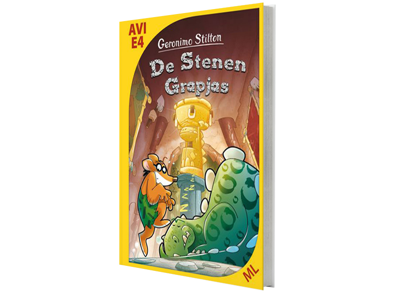 Boek - Geronimo Stilton AVI E4 - de stenen grapjas - per stuk
