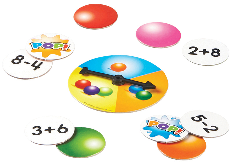 Spel - rekenspel - Learning Resources POP For Addition & Subtraction Game - optellen en aftrekken - per spel