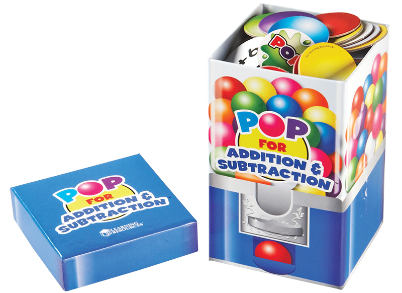 Spel - rekenspel - Learning Resources POP For Addition & Subtraction Game - optellen en aftrekken - per spel