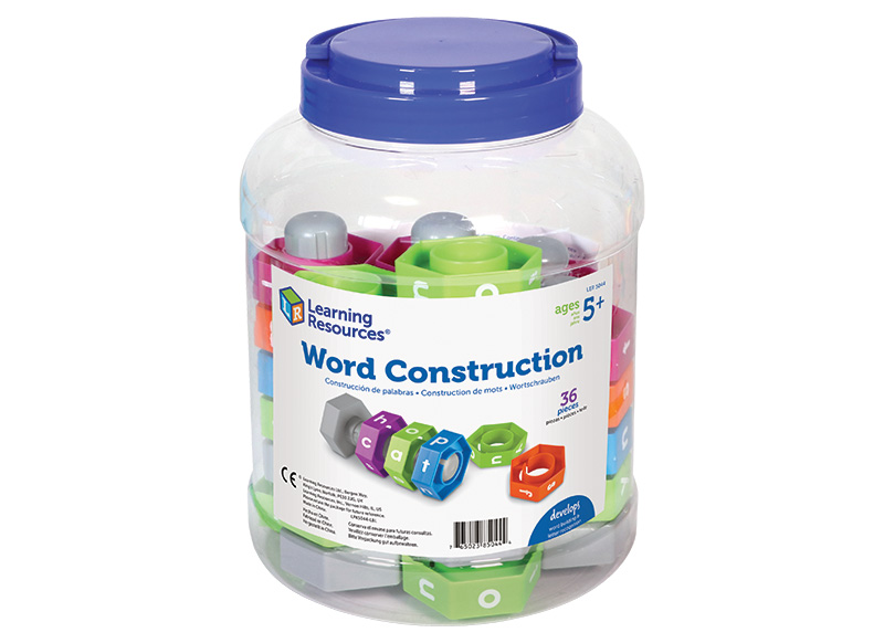 Letters - Learning Resources Word Construction - letterschroef - alfabet - per spel